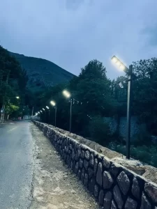 روشنایی محوطه بیرونی