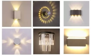 چراغ خورشیدی، LED، پروژکتورها