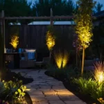 نورپردازی باغ