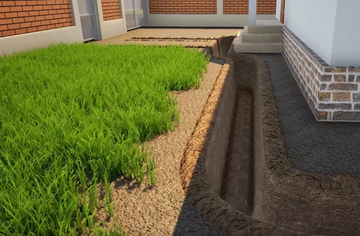 کابل کشی برای روشنایی خیابان