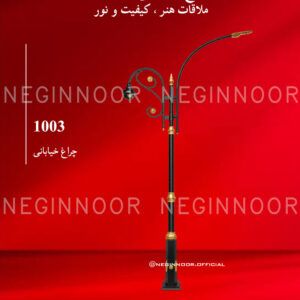 چراغ خیابانی مدل 1003، صنایع روشنایی نگین نور